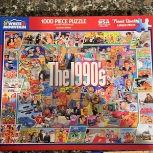 White Mountain, 1000 piece puzzle The 1990’s